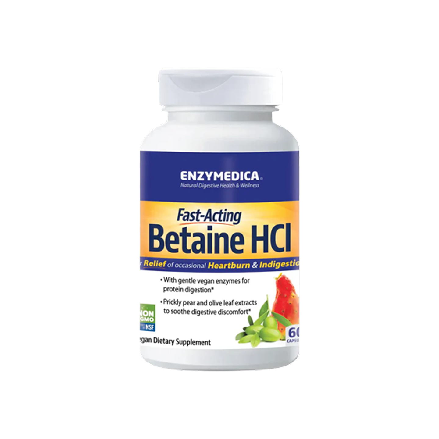 Enzymedica Betaine 60 Capsules