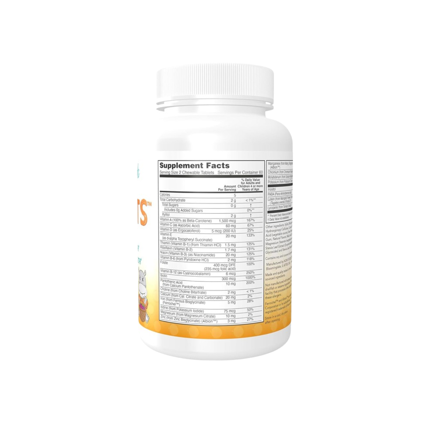 Multivitamínico Niños Berry Blast (120 Chew)