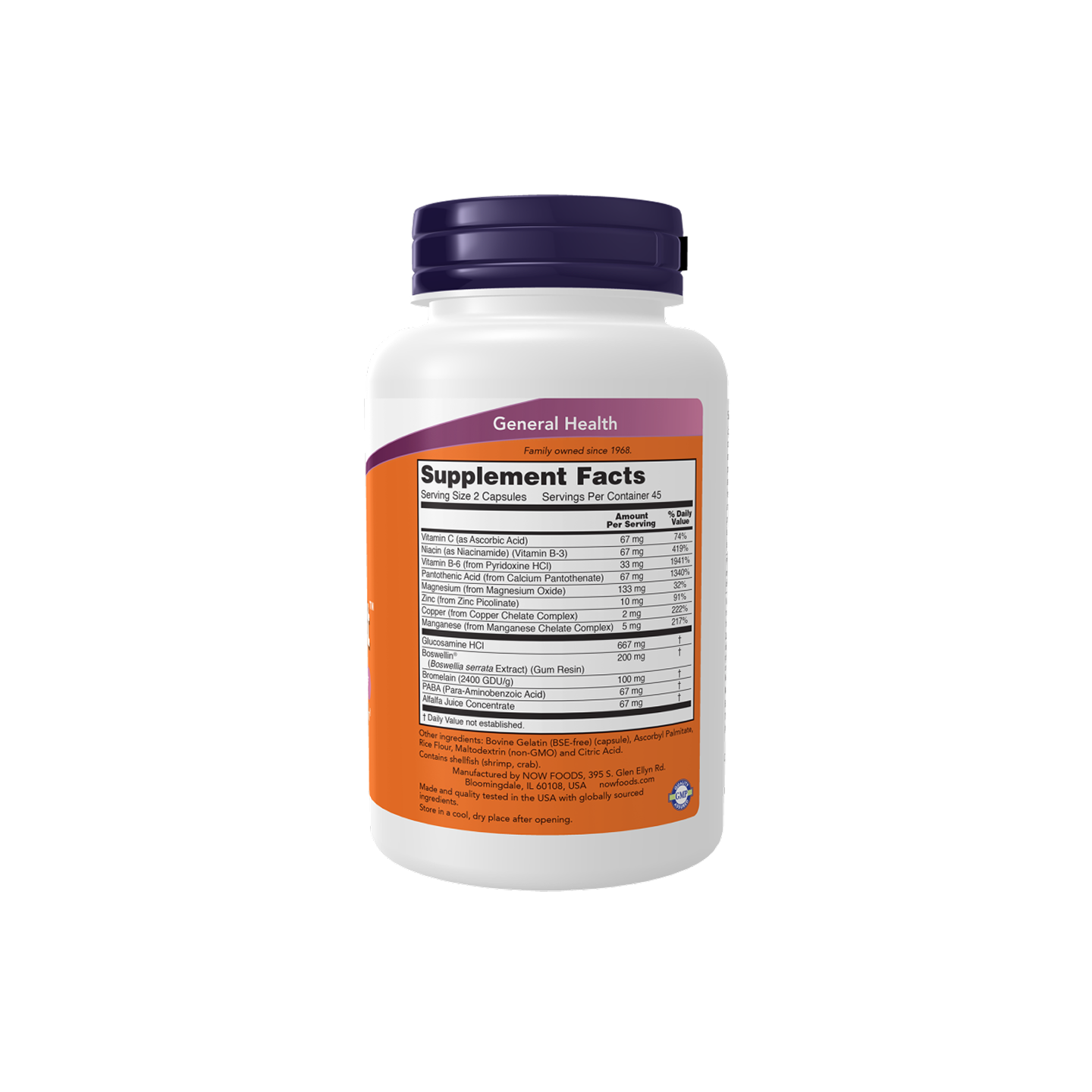 NOW Foods Joint Support Capsules 90 Capsules