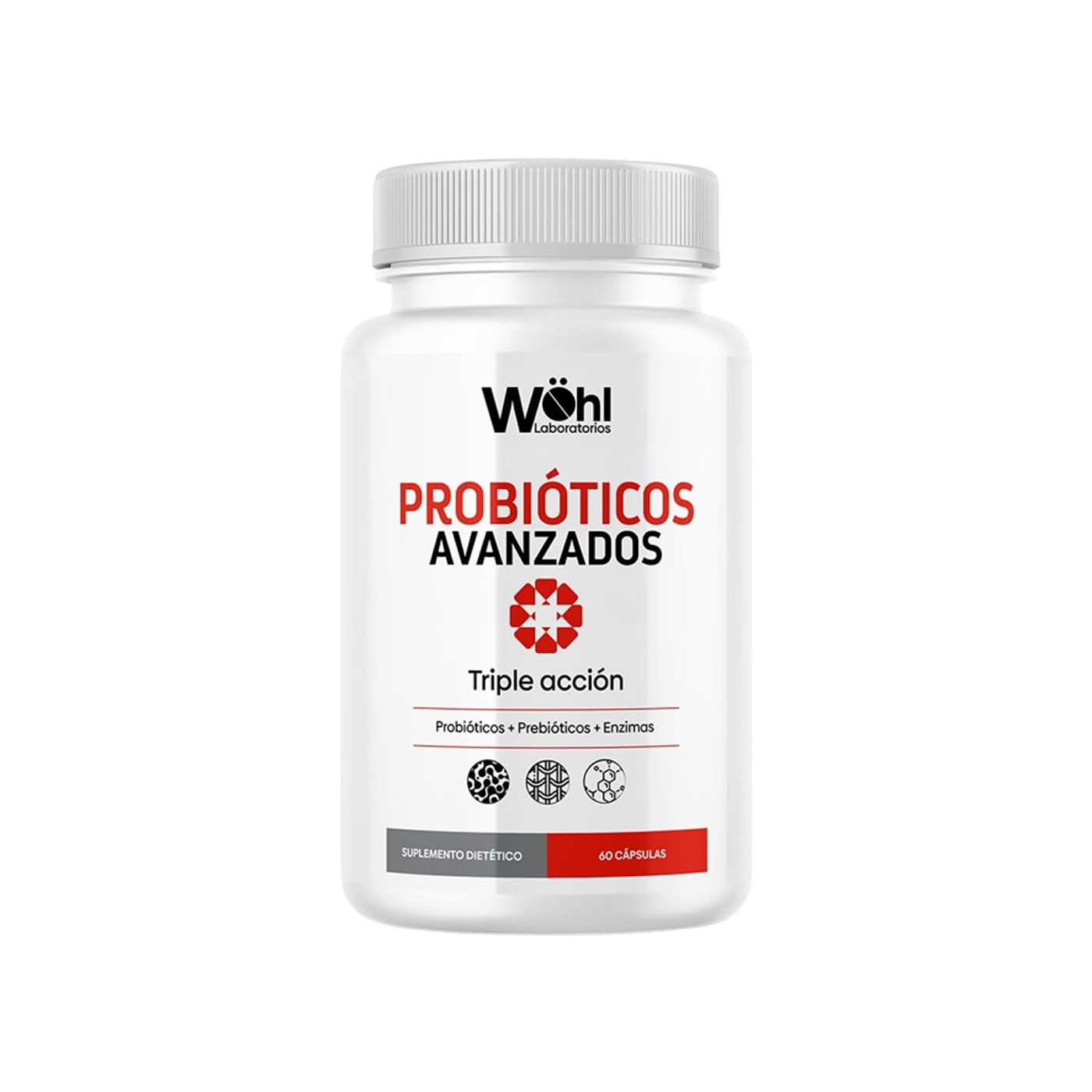 Wöhl Laboratorios Probióticos Avanzados 60 cápsulas