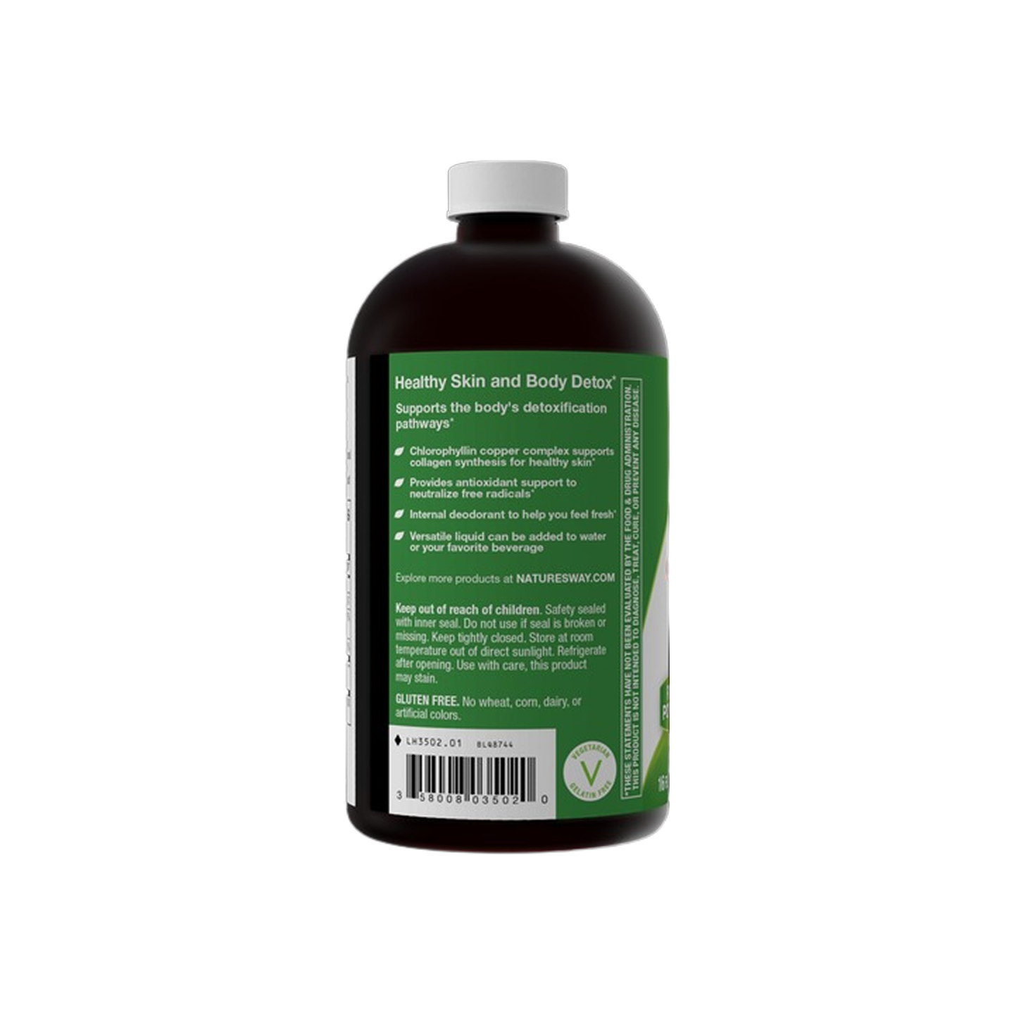 Nature's Way Chlorofresh Clorofila Líquida 132 mg, 16 oz