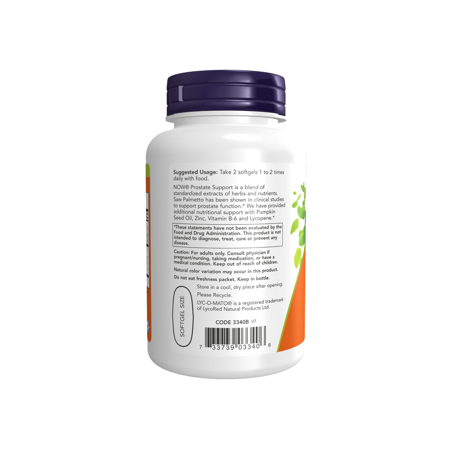 NOW Foods Prostate Support Softgels, 90 cápsulas blandas