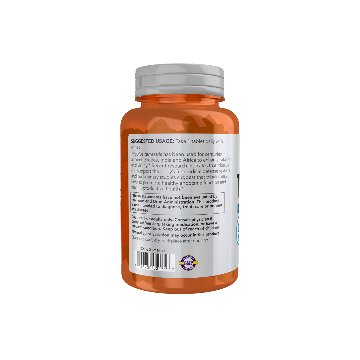 NOW Foods Tribulus 1000 mg, 90 tabletas