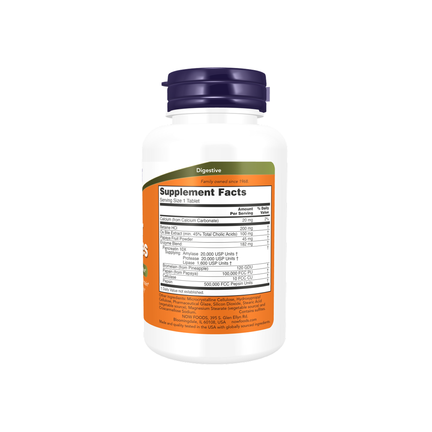 NOW Foods Super Enzymes, 90 tabletas