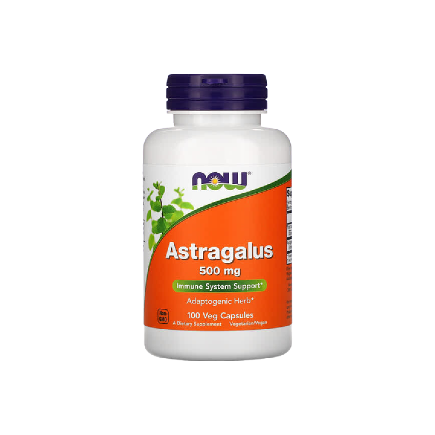 NOW Foods, Astrágalo, 500 mg, 100 cápsulas vegetales