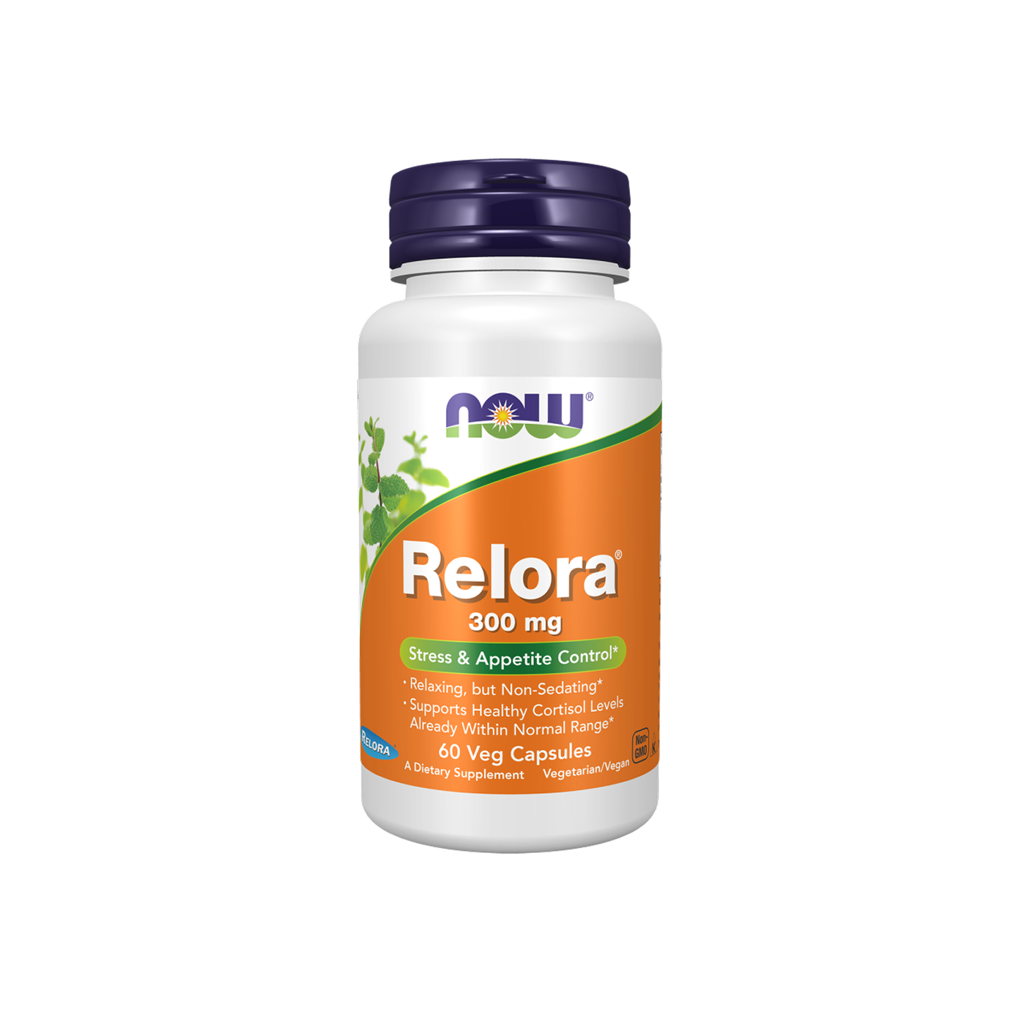 NOW Foods Relora 300 mg, 60 cápsulas vegetales