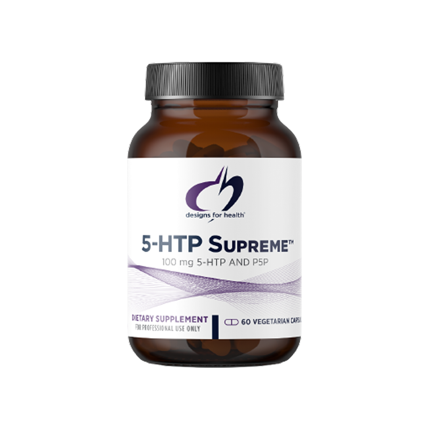 Designs for Health 5-HTP Supreme 100 mg, 60 cápsulas