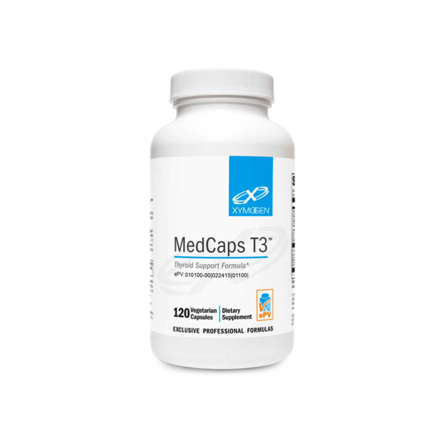 MedCaps T3™: Apoyo tiroideo con L-tirosina, yodo y nutrientes. 120 cápsulas para un metabolismo saludable.