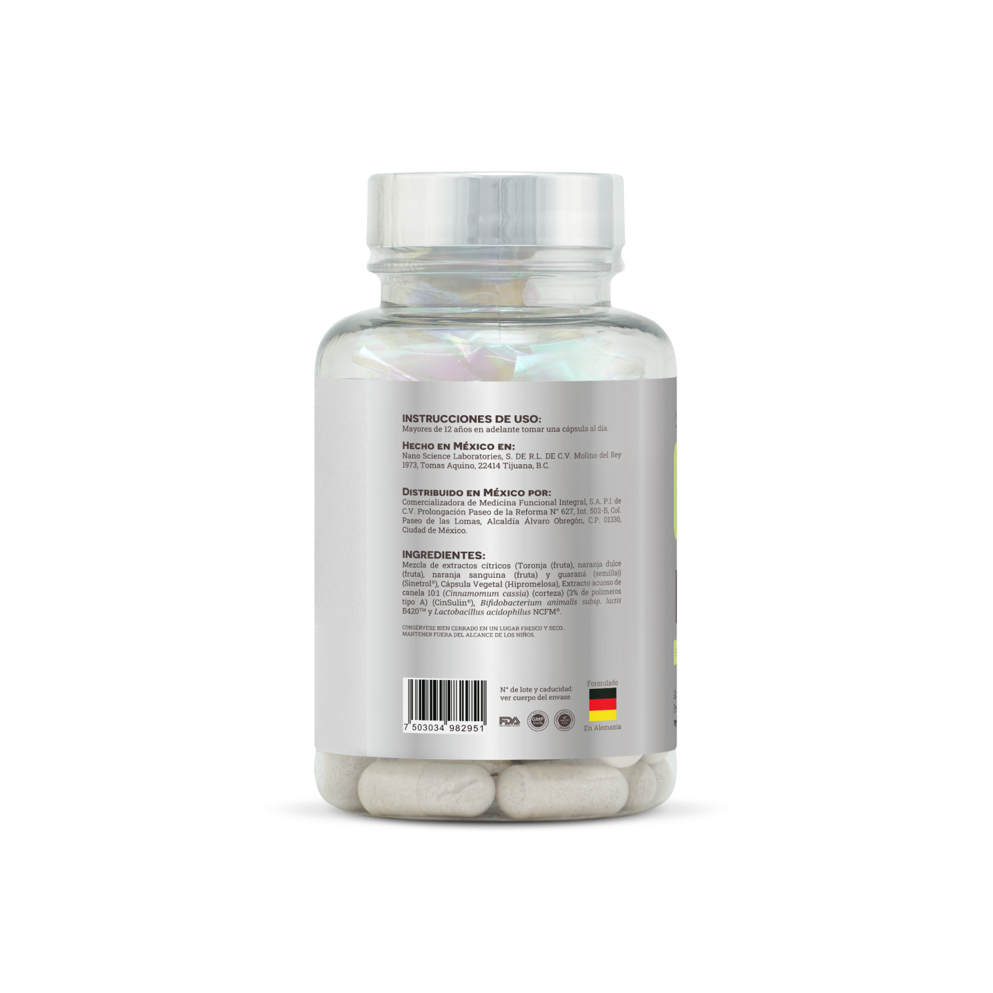 Matter Probivos Lean | Probióticos Bifidobacterium Lactis con CinSulin® y Sinetrol®