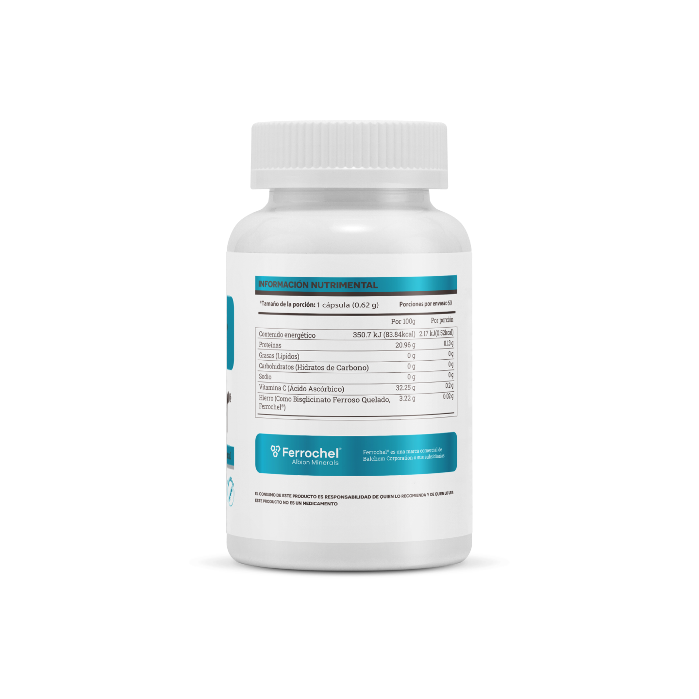 Matter Ferral | Bisglicinato Ferroso & Vitamina C