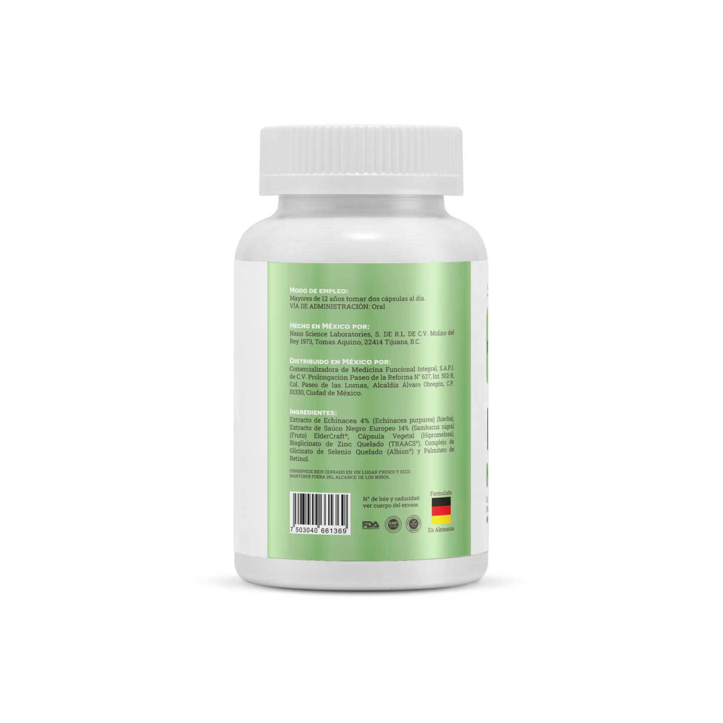 Matter D-Fence | Elderberry ElderCraft, Echinacea, Zinc, Selenio y Vitamina A