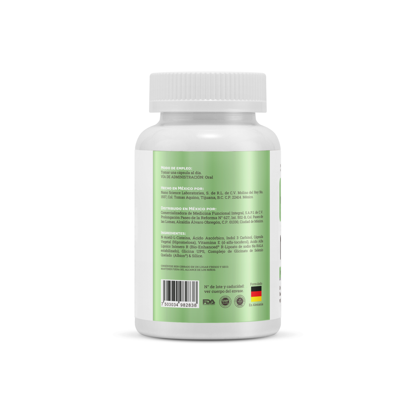 Matter MegAntiox | Antioxidantes ALA, NAC, Indol 3 Carbinol, Vitaminas C & E