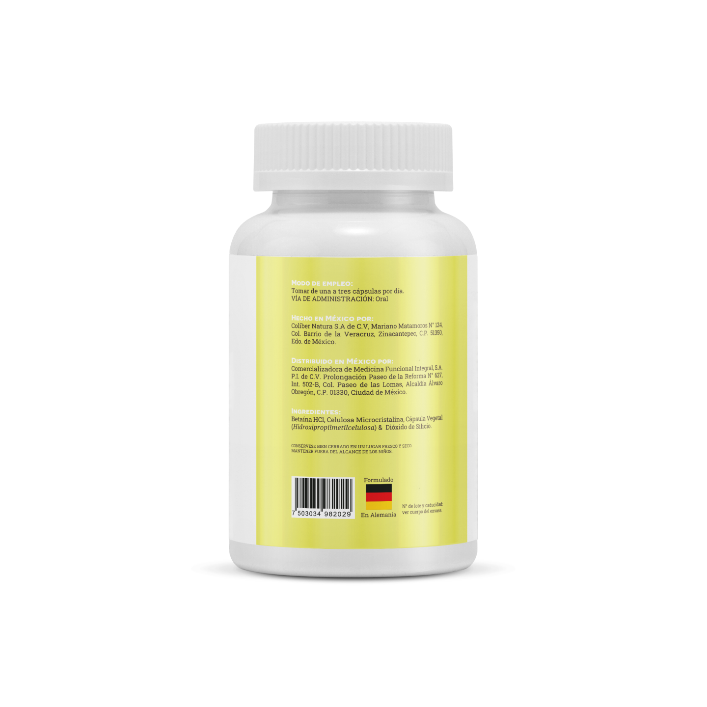 Matter Betanin | Betaína HCI, 60 cápsulas