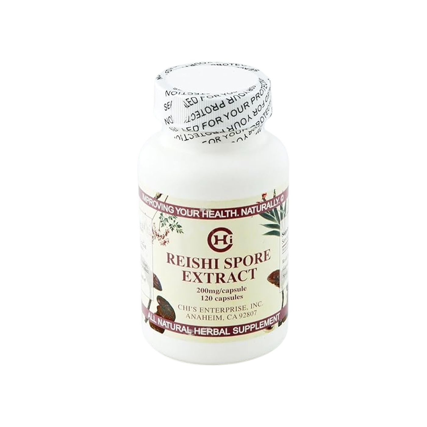 Chi’s Enterprise Reishi Spore Extract 120 cápsulas vegetales