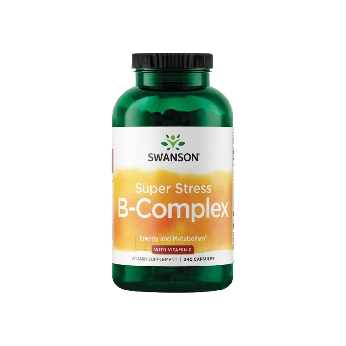 Swanson Premium Super Stress Vitamin B Complex & Vitamin C 240 Capsules