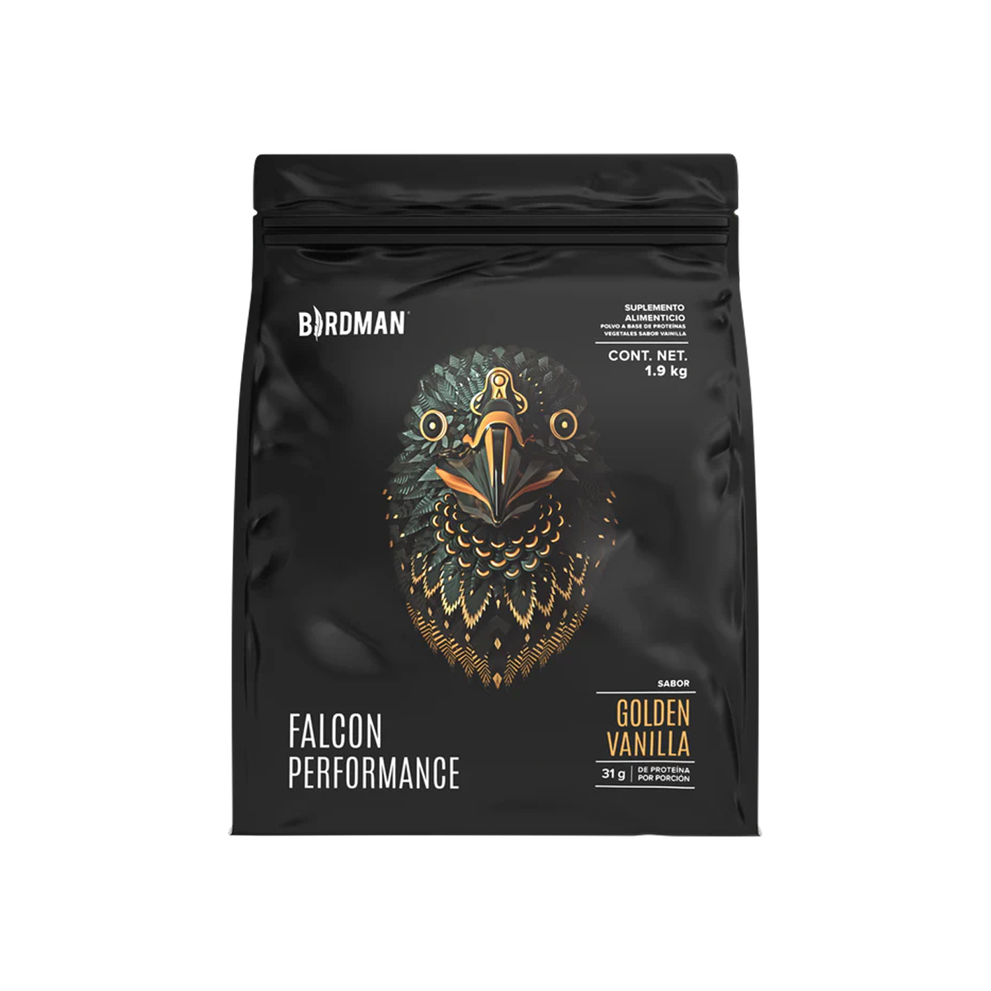Birdman Falcon Performance Golden Vainilla 1.9 kg 45 servicios