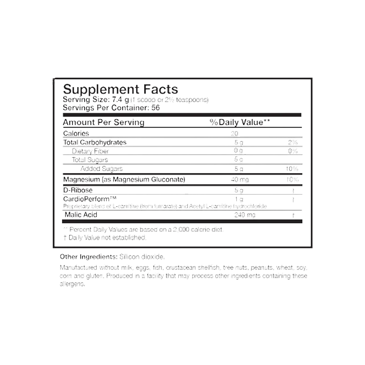 Researched Nutritionals RibosCardio 421 g polvo