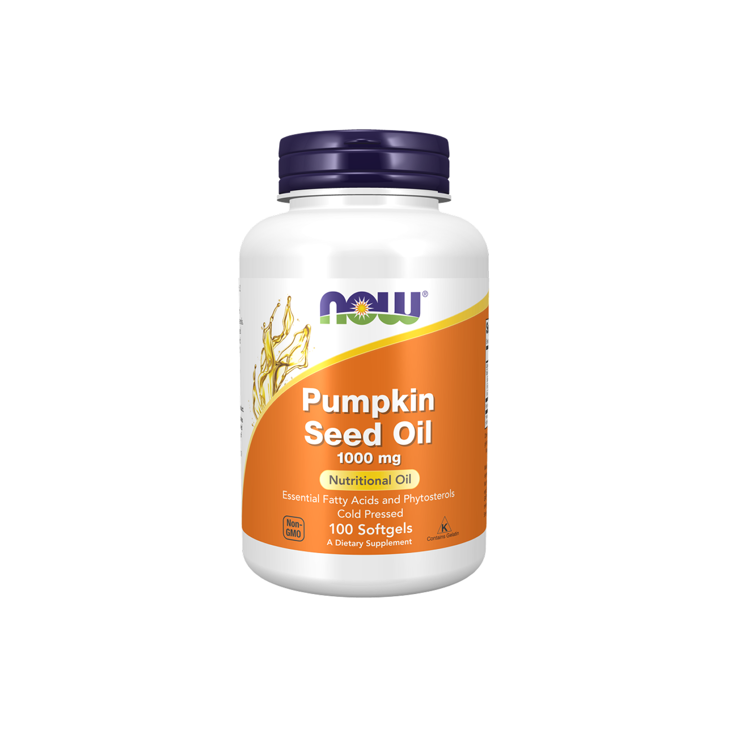 NOW Foods Pumpkin Seed Oil 1000 mg 100 Softgels