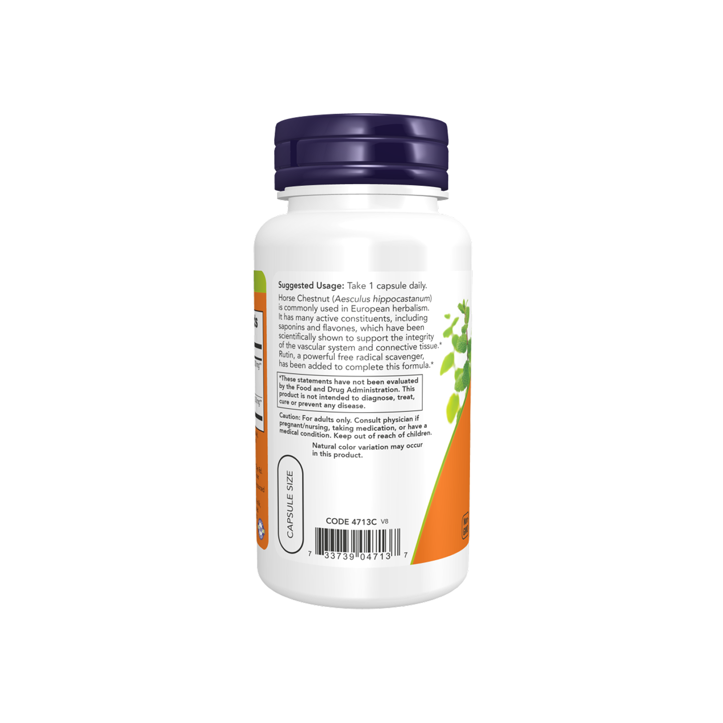 NOW Foods Castaño de Indias 300 mg 90 cápsulas vegetales