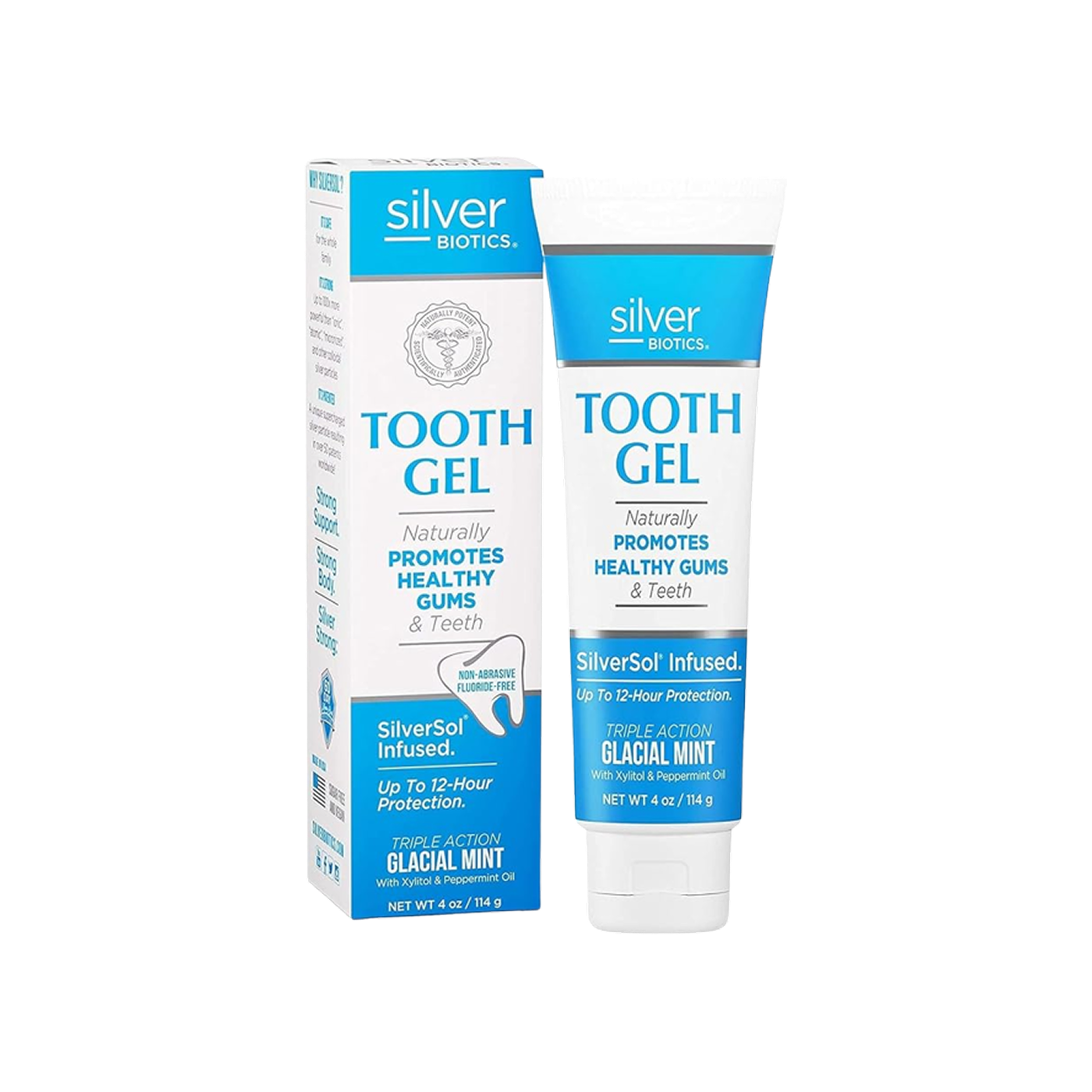 Silver Biotics Nano‑Silver Toothpaste 4 oz