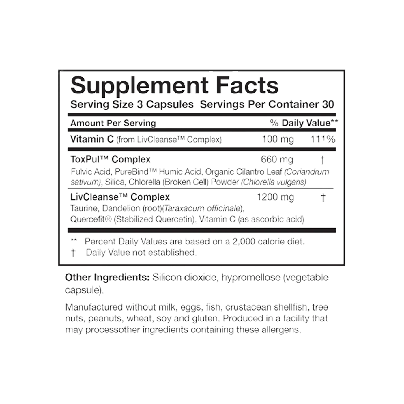 Researched Nutritionals ToxinPul 90 cápsulas