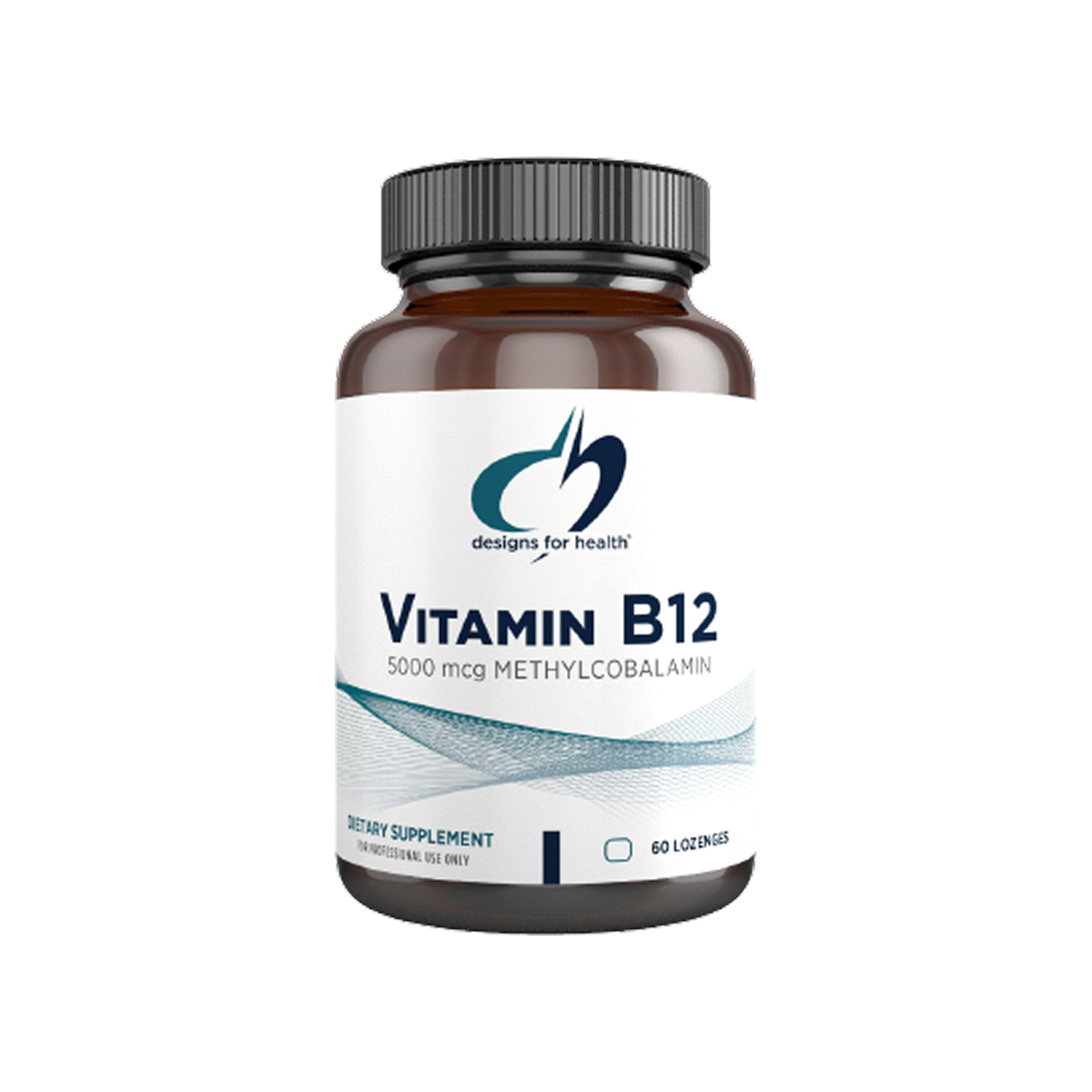 Designs for Health Vitamin B12 Lozenges 5000 mcg, 60 tabletas sublinguales
