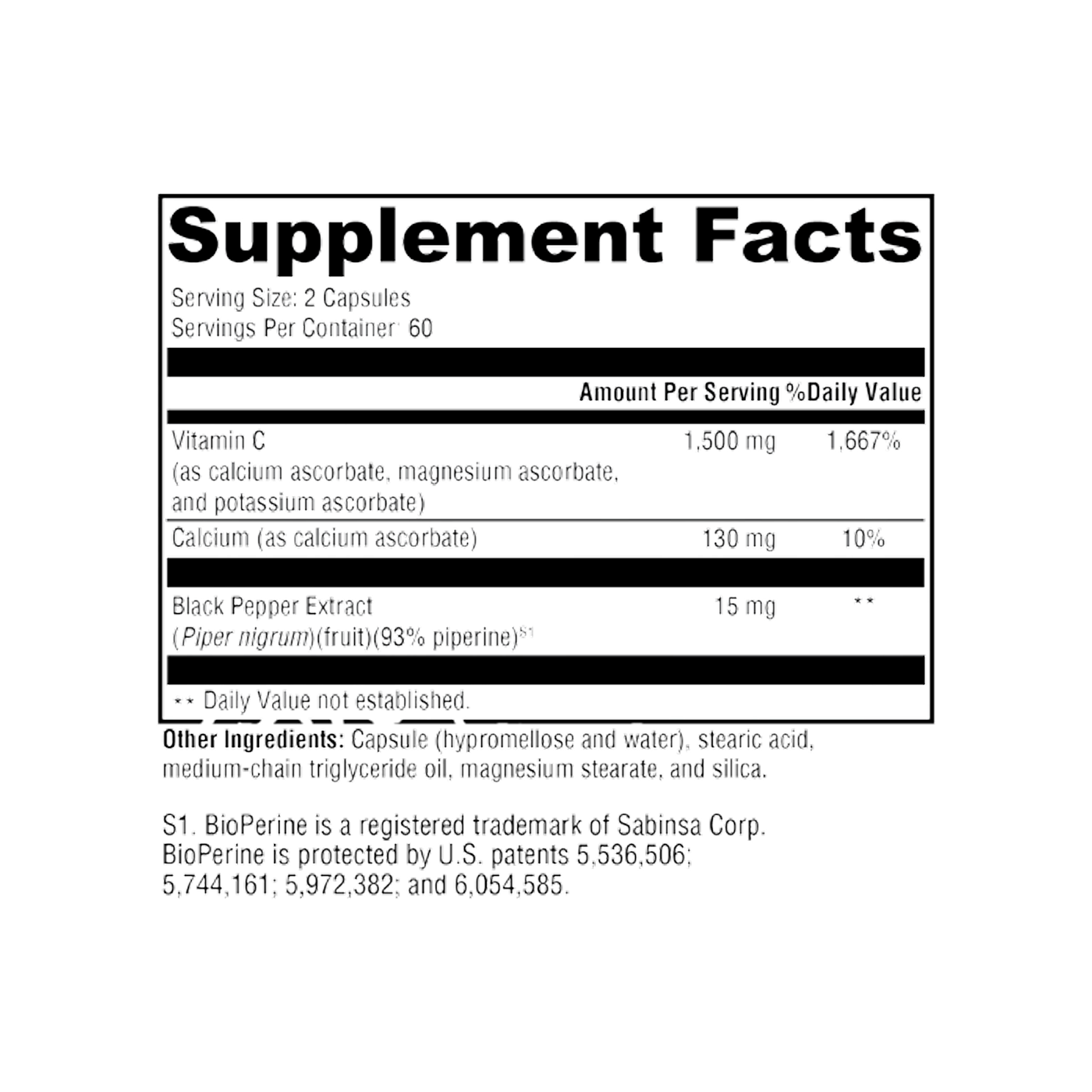 Xymogen Xcellent C 120 cápsulas vegetales