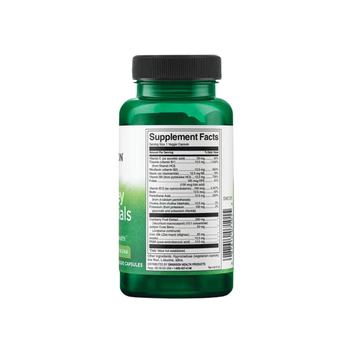 Swanson Kidney Essentials 60 cápsulas vegetales