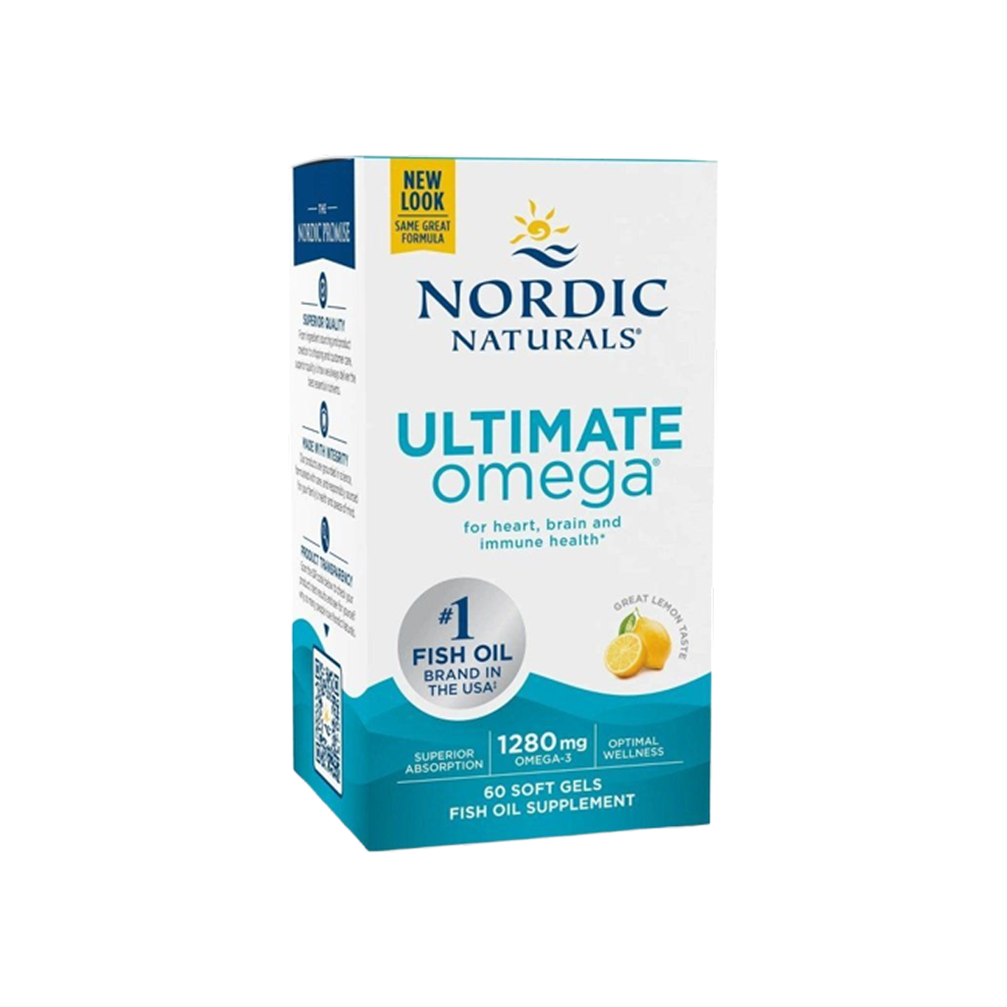 Nordic Naturals Ultimate Omega 1280 mg, 60 cápsulas blandas