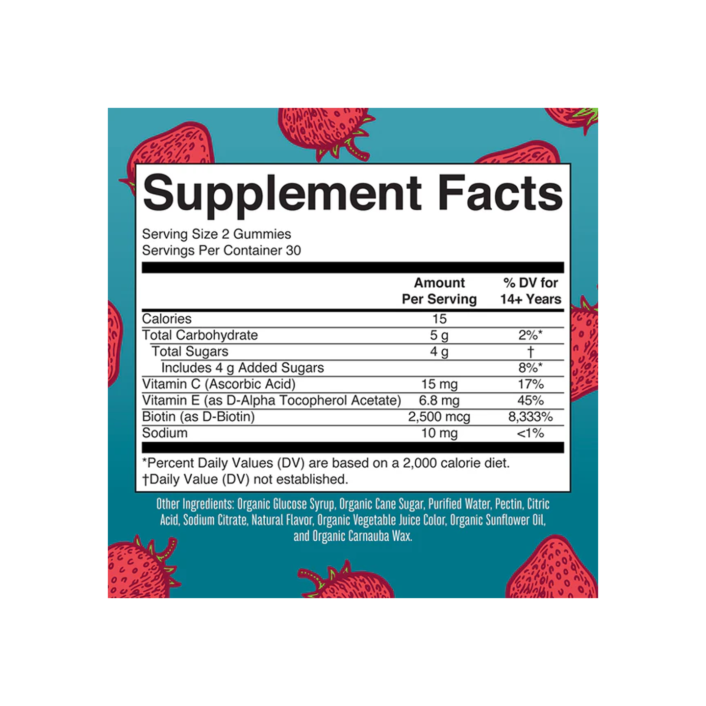 MaryRuth Organics Hair, Skin and Nails Gomitas 60