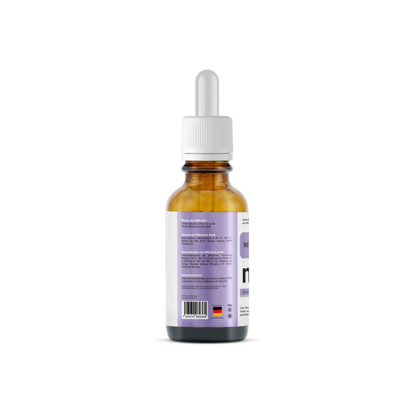 Matter Retinol A | Palmitato de Retinol (Vitamina A 2500 UI)