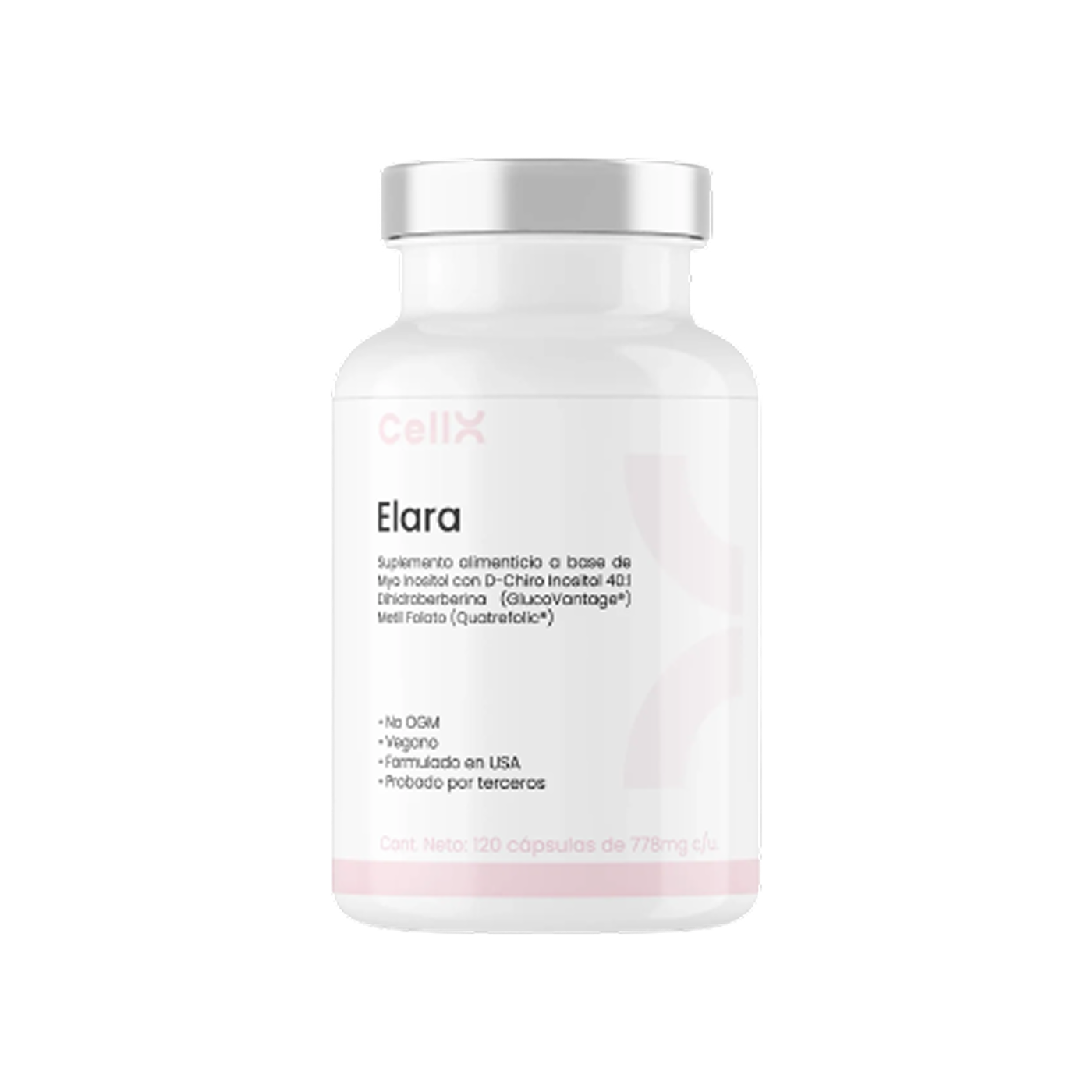 CellX Elara Myo-Inositol & D-Chiro Inositol, 120 cápsulas