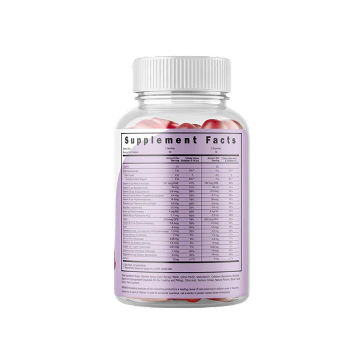 HUMBLE Kids Mega Multivitamin Gummies 60 gomitas