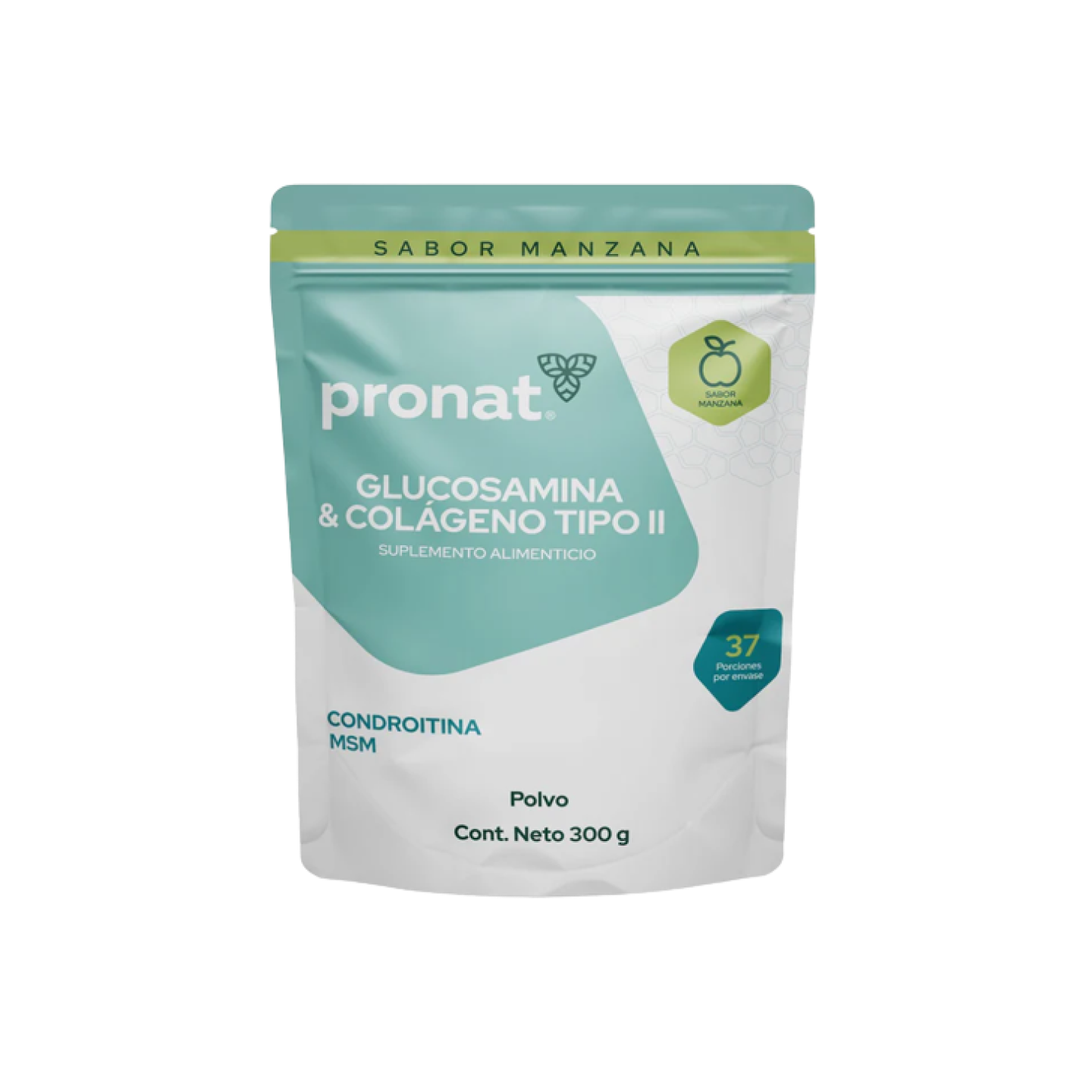 Glucosamina & Colágeno Tipo II polvo 300g