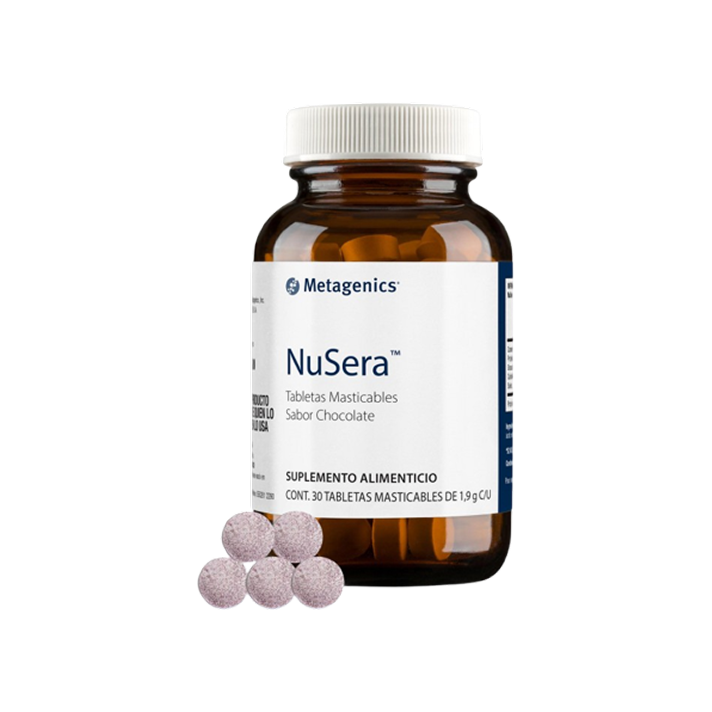 Metagenics NuSera 30 tabletas masticables