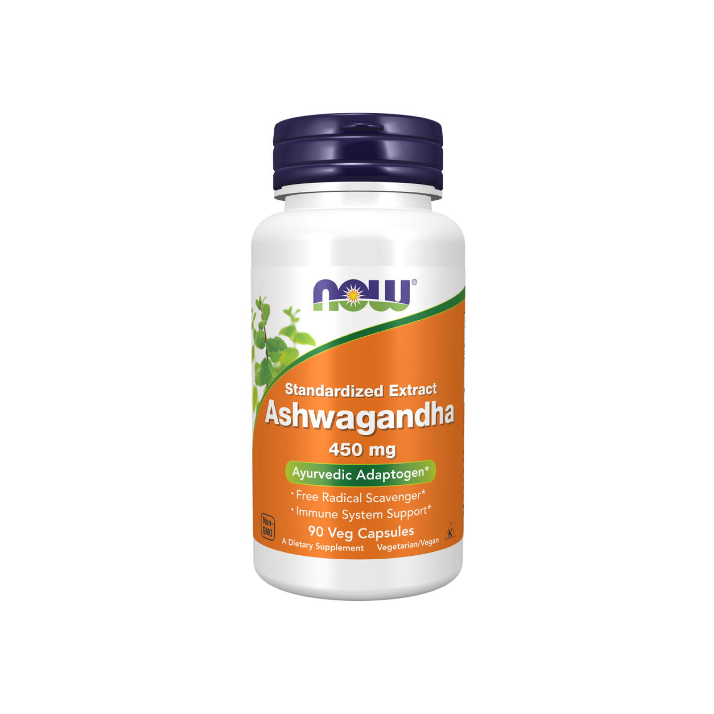 Now Foods Ashwagandha 450 mg, 90 Cápsulas