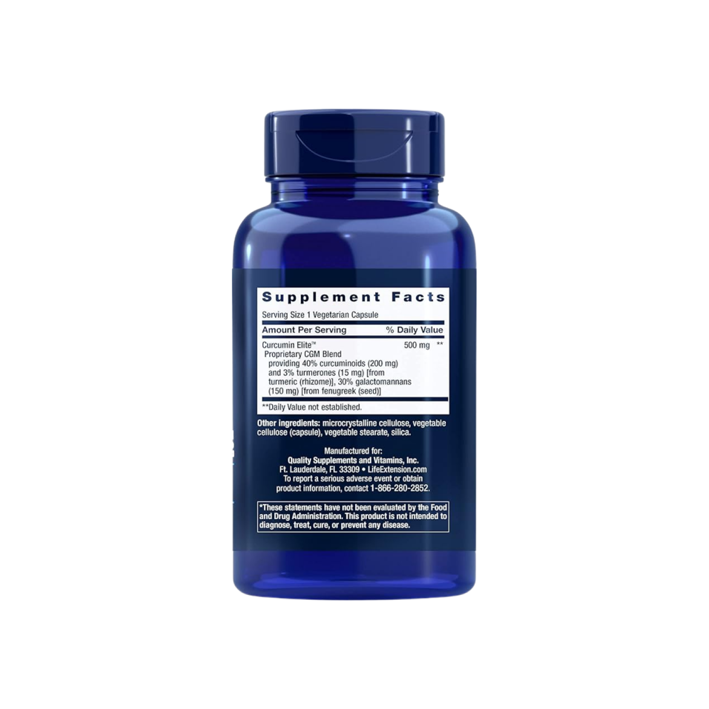 Life Extension Curcumin Elite, 60 cápsulas