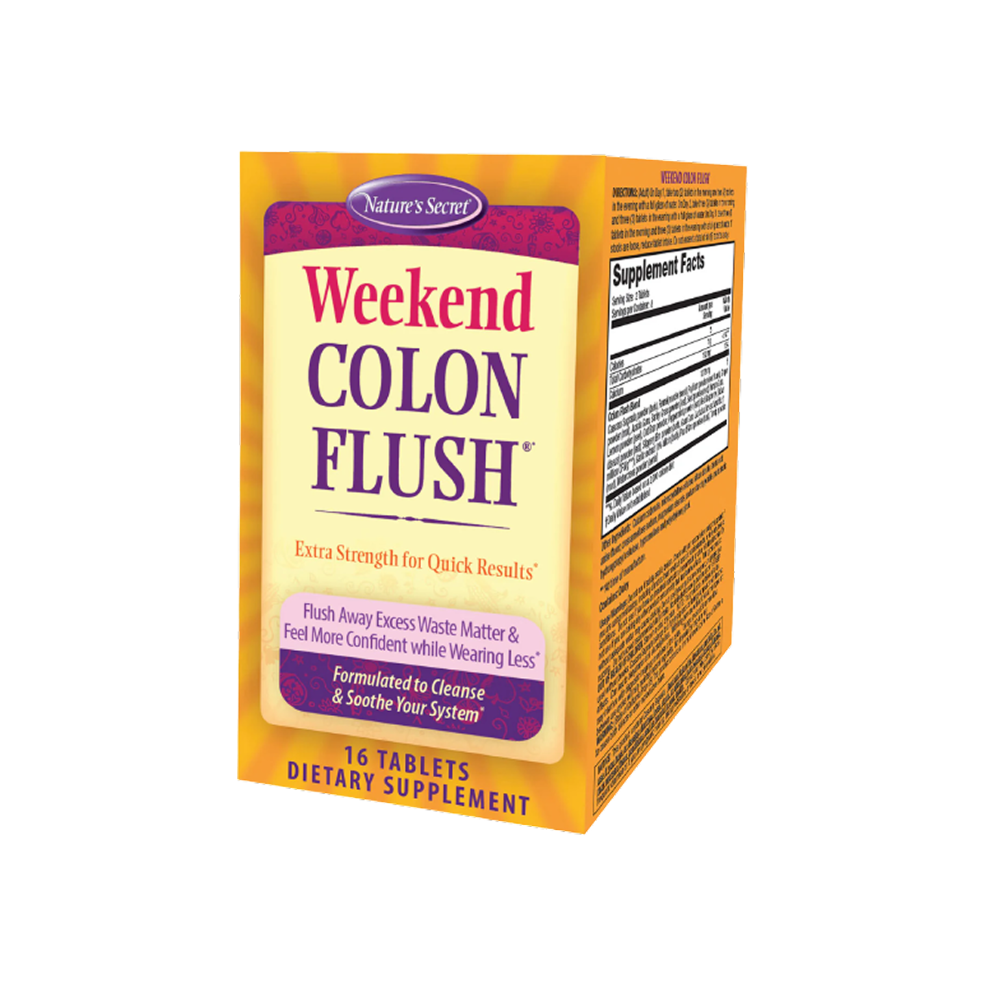 Irwin Naturals Weekend Colon Flush 16 tabletas