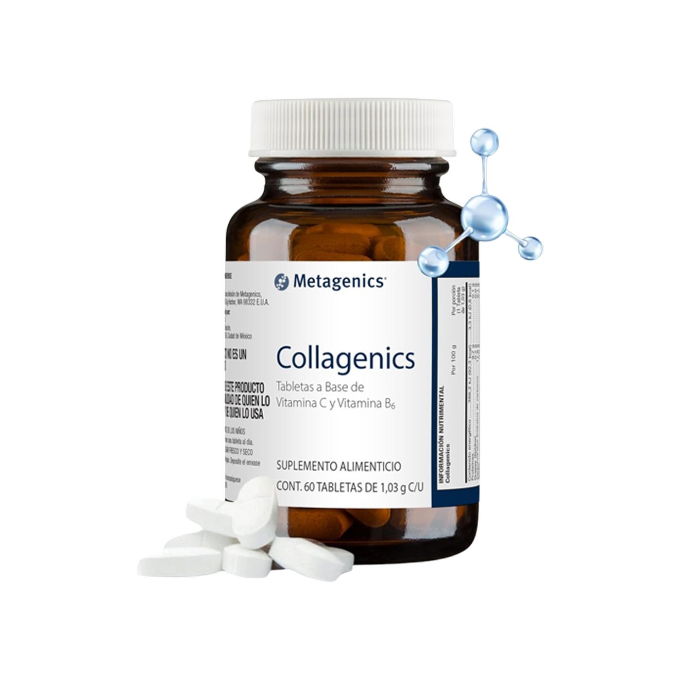 Metagenics Collagenics 60 tabletas