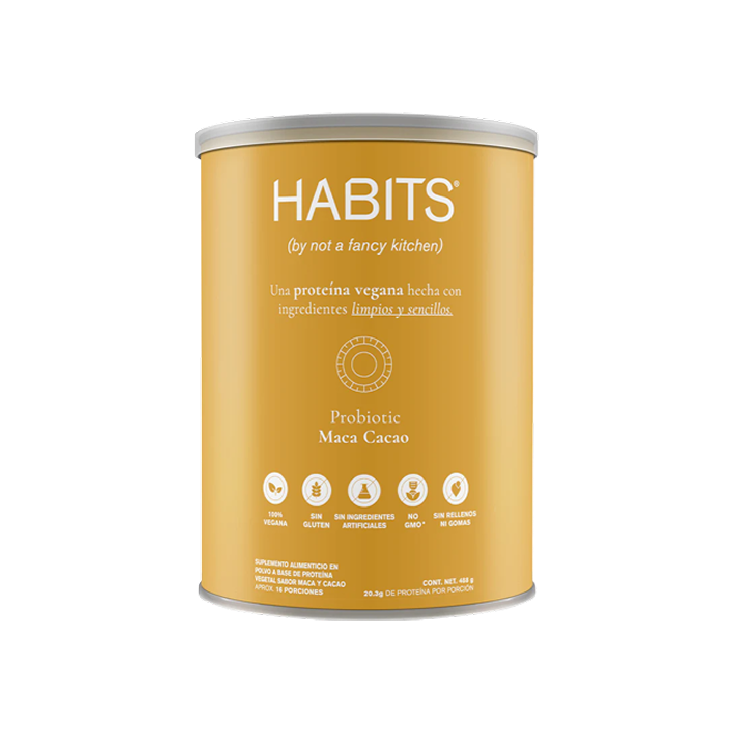 Habits Proteins Protein Probiotic Maca Cacao - 488g