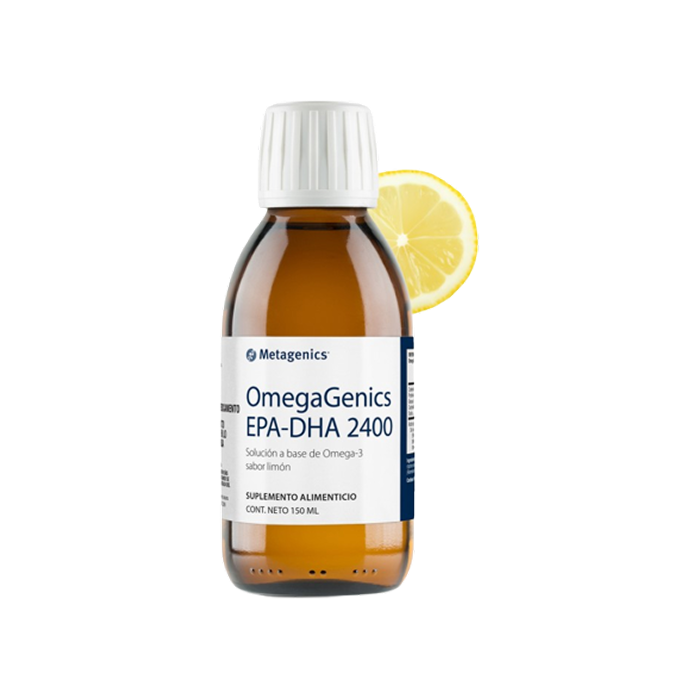 Metagenics OmegaGenics EPA-DHA 2400 150 ml sabor limón