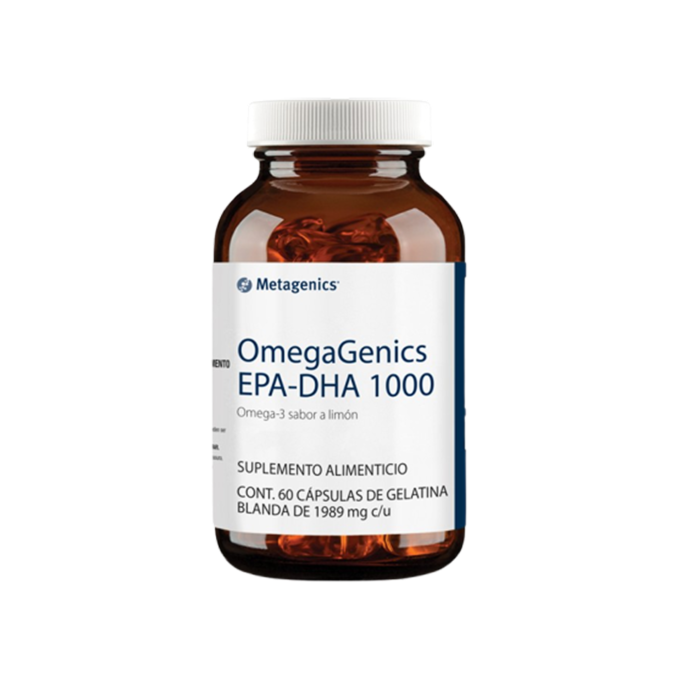 Metagenics OmegaGenics EPA-DHA 1000 60 cápsulas sabor limón