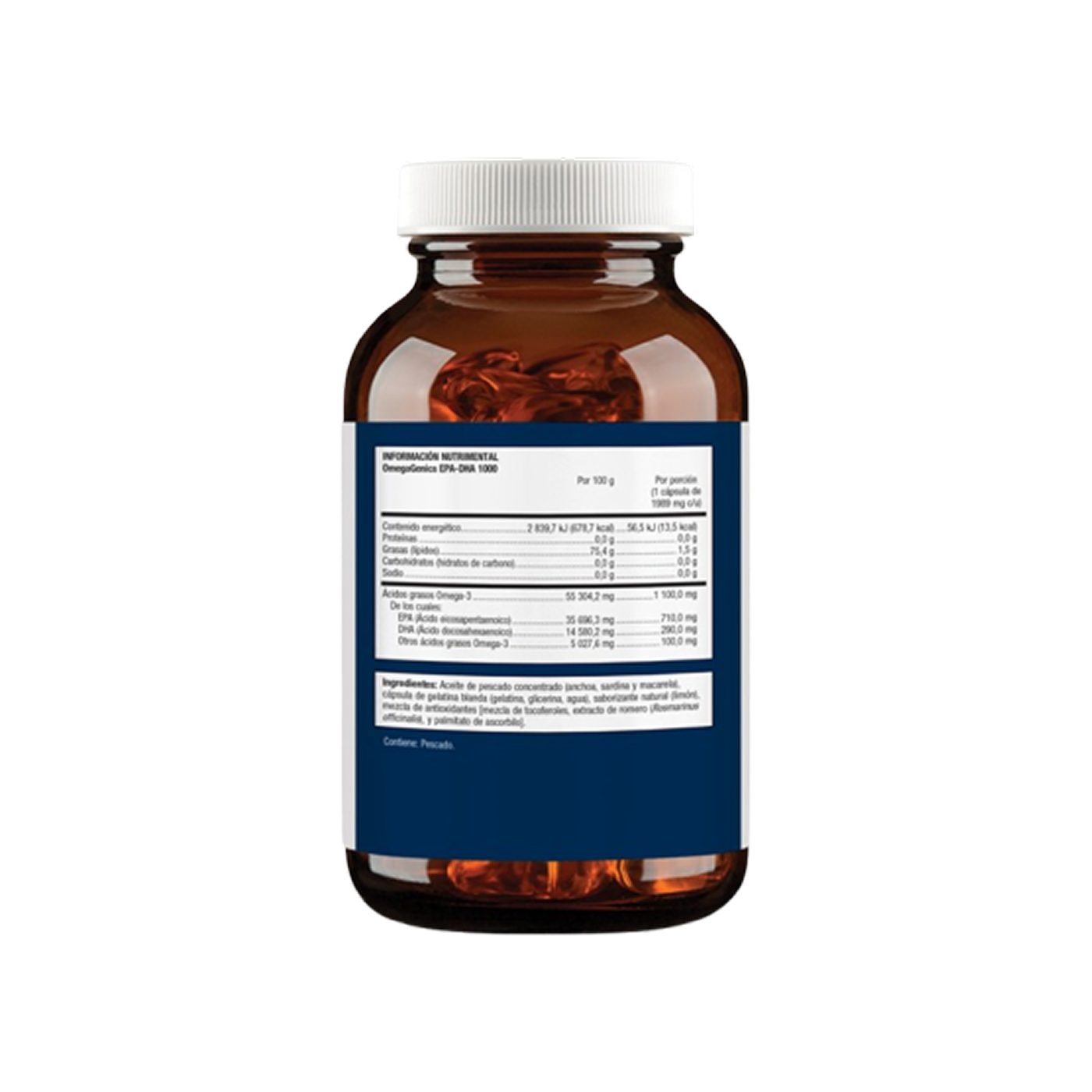 Metagenics OmegaGenics EPA-DHA 1000 60 cápsulas sabor limón