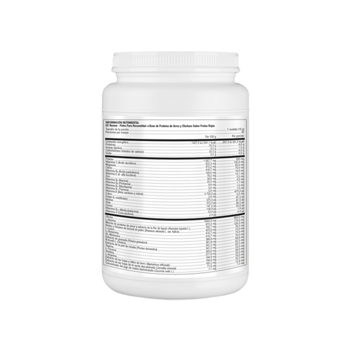 Metagenics UC Renew 756 g sabor frutos rojos