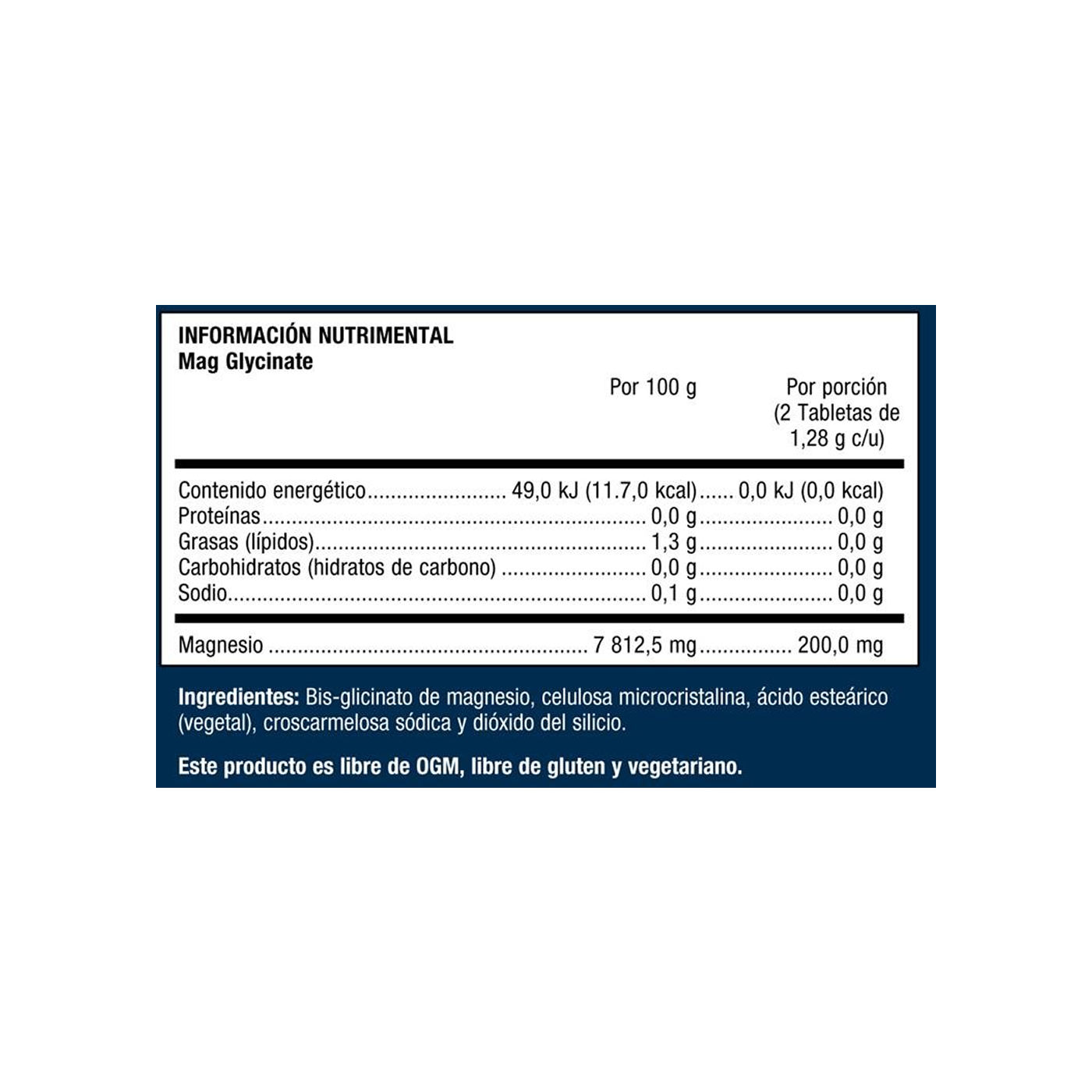 Metagenics Mag Glycinate 120 tabletas