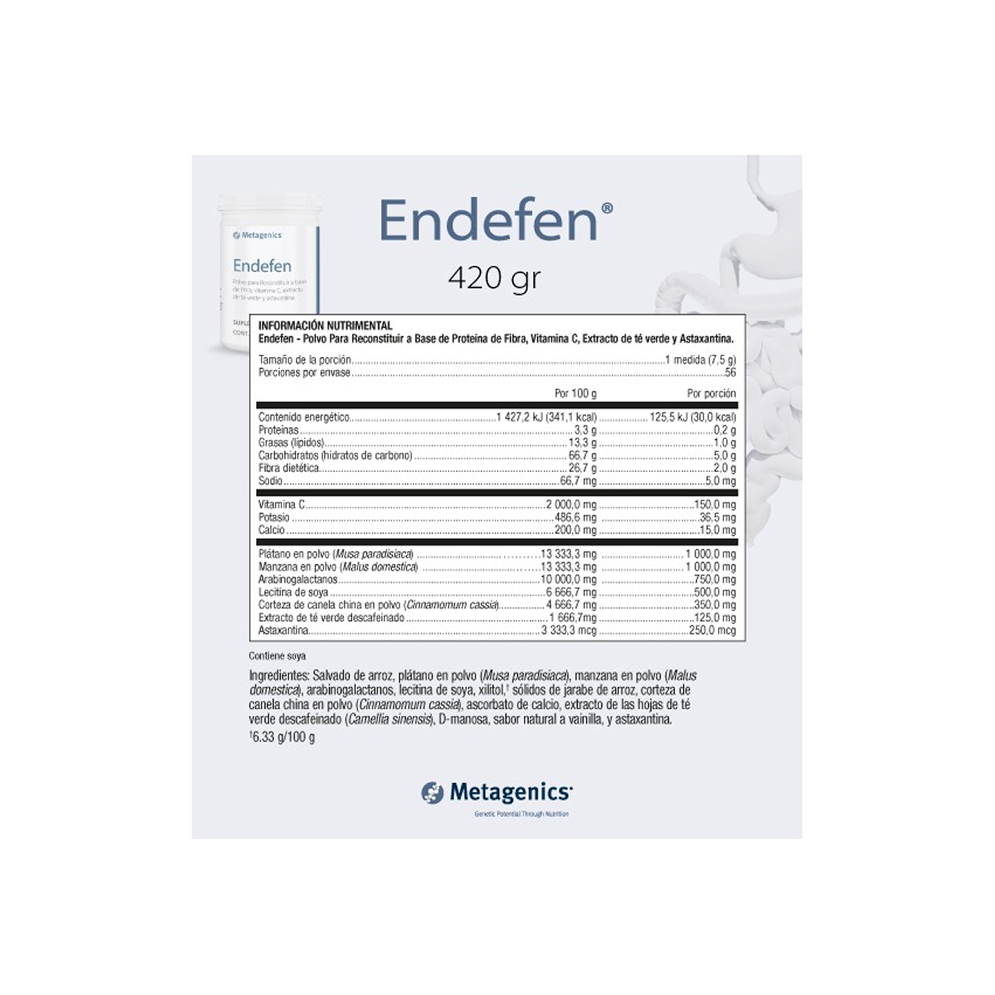 Metagenics Endefen 420 g