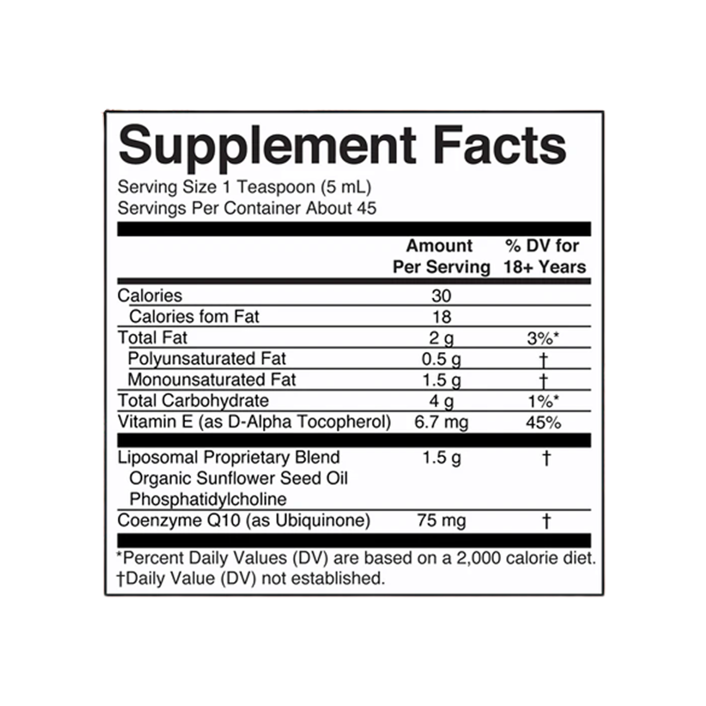 MaryRuth Organics CoQ10 Liposomal 7.6 FL OZ