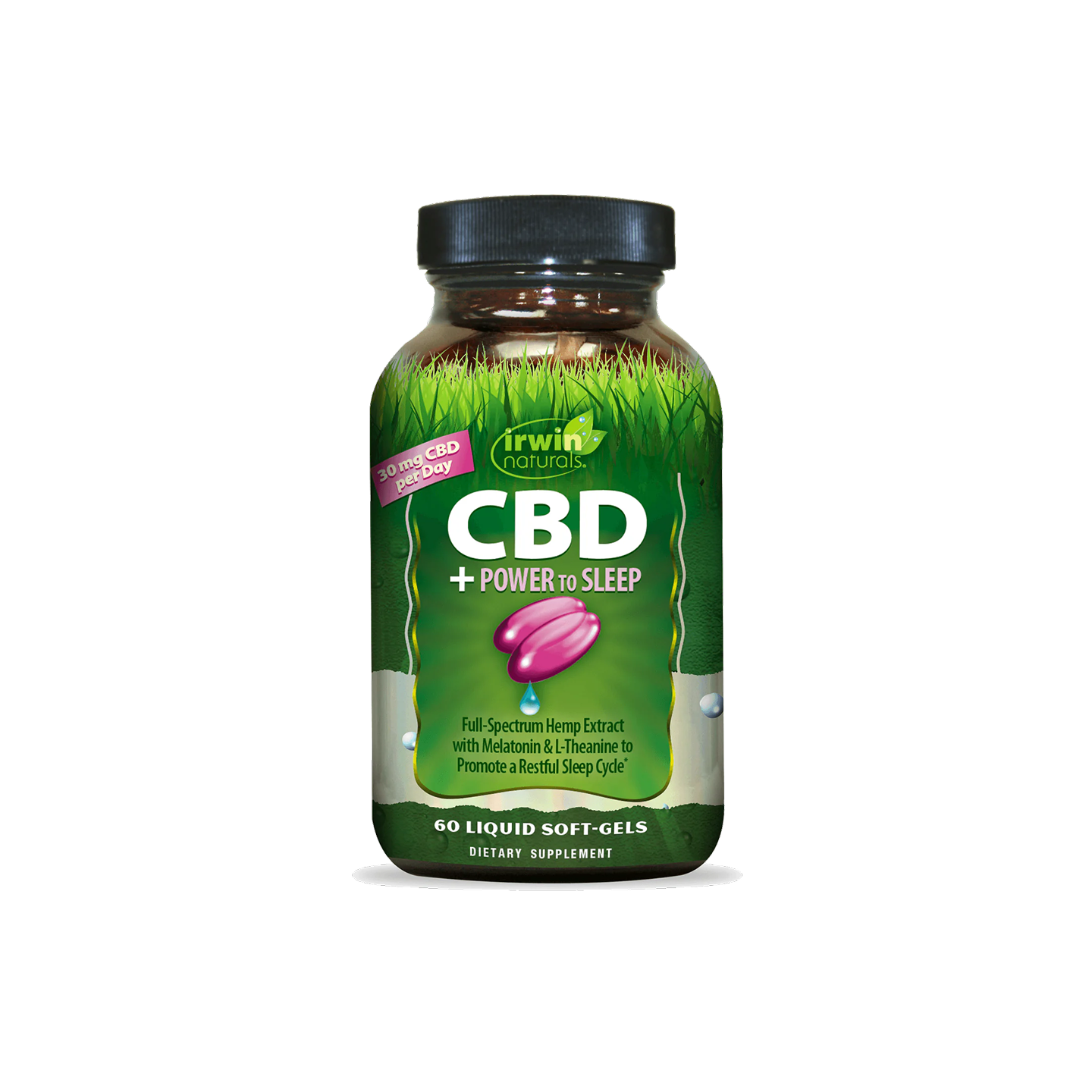 Irwin Naturals CBD Power to Sleep, 60 Softgels