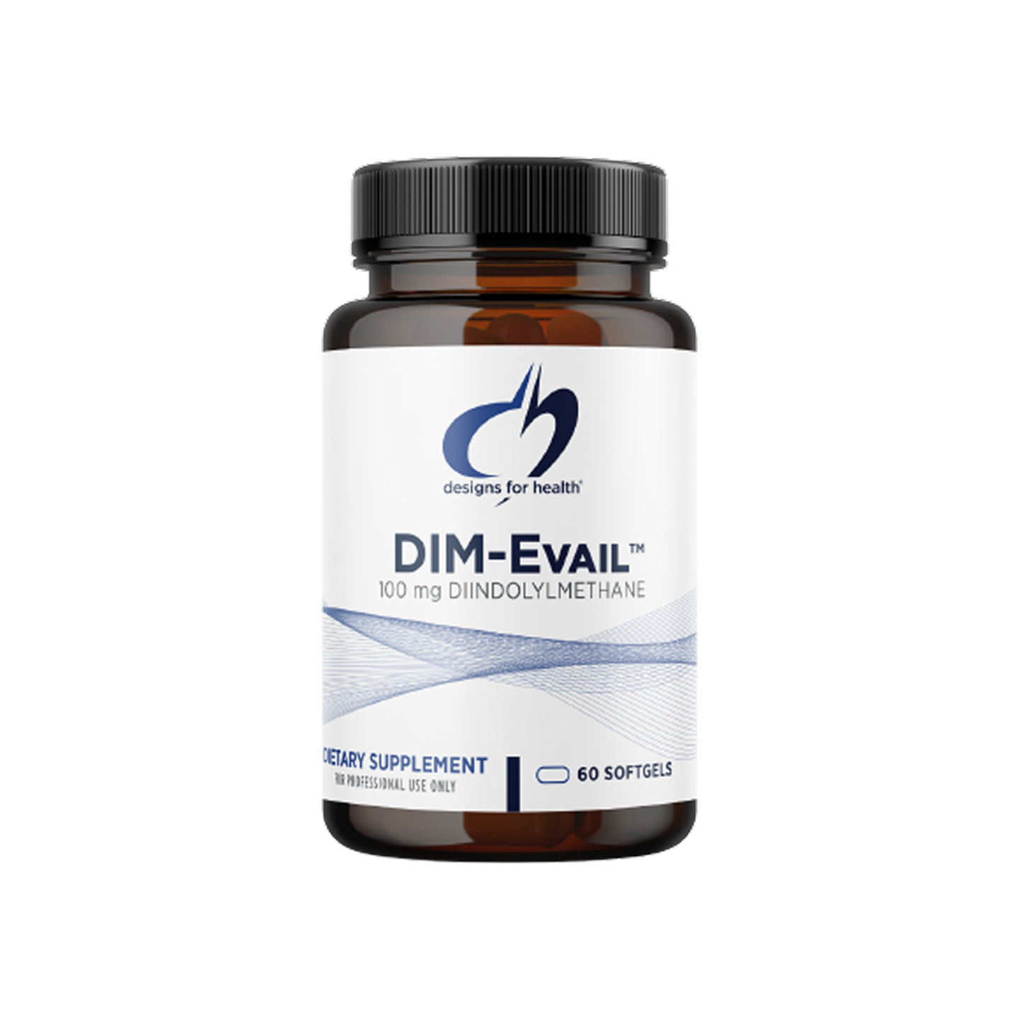 Designs for Health DIM-Evail 100 mg, 60 cápsulas blandas