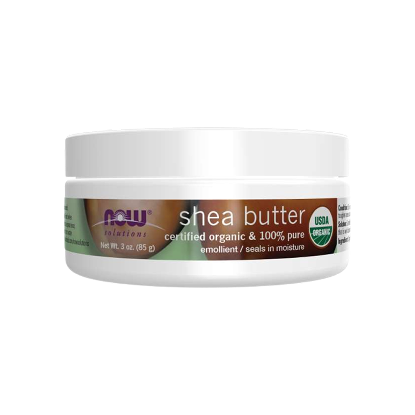 NOW Foods Manteca de Karité Orgánica Pura 3 fl oz (85 g)